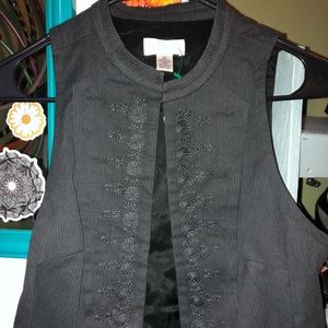LOFT gray vest